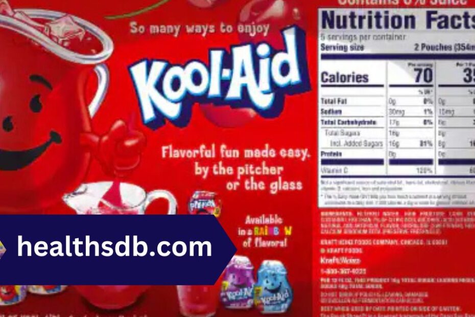 Kool Aid Nutrition Label